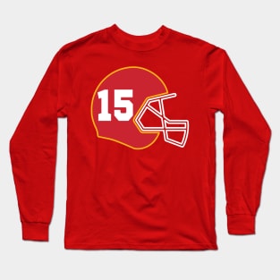 Kansas City Champs Helmet 15 Long Sleeve T-Shirt